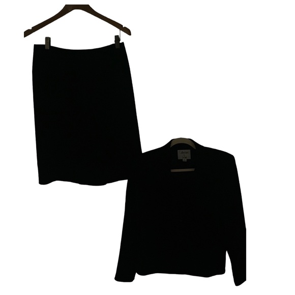 collections for le suit black skirt suits - Picture 2 of 5